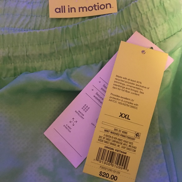 Men’s plus size swim shorts - Picture 3 of 8